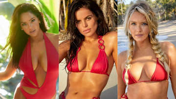 Christen Harper, Brooks Nader and Camille Kostek.