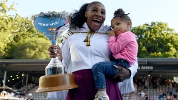 Serena Williams and Olympia Ohanian.