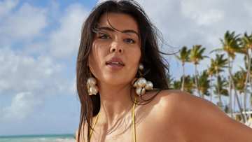 Lauren Chan was photographed by James Macari in the Dominican Republic. 