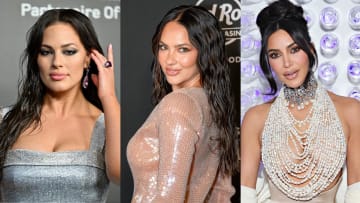 Ashley Graham, Christen Harper and Kim Kardashian.