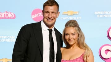 Rob Gronkowski and Camille Kostek.
