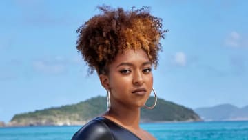 DiDi Richards was photographed by Laretta Houston in St. Thomas.