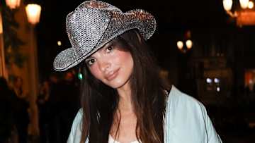 Emily Ratajkowski at Paris Fashion Week.