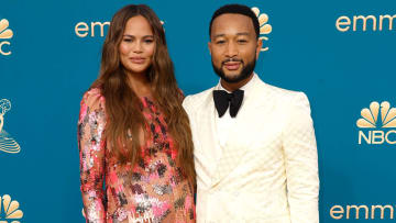 Chrissy Teigen and John Legend in Los Angeles.