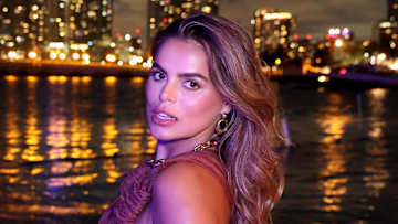 Brooks Nader attends CELSIUS Arctic Vibe Launch Party at Joia Beach Club. 