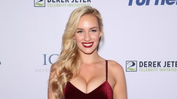 Paige Spiranac attends the 2017 Derek Jeter Celebrity Invitational gala.