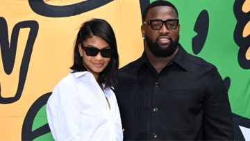 Chanel Iman and Davon Godchaux