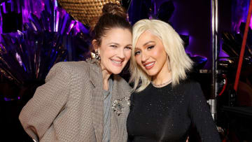 Drew Barrymore and Christina Aguilera