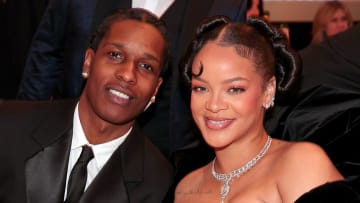 A$AP Rocky and Rihanna.