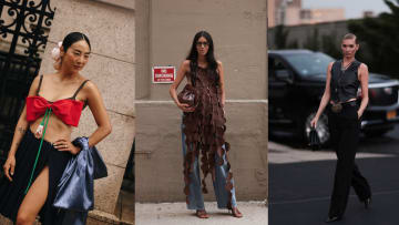 Guests at New York Fashion Week shows.