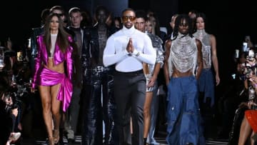 The LaQuan Smith runway show during New York Fashion Week.