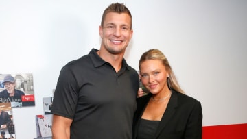 Rob Gronkowski and Camille Kostek
