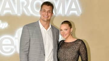 Rob Gronkowski and Camille Kostek