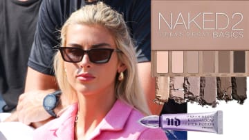 Paige Lorenze and Urban Decay beauty products.