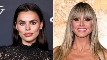 Brooks Nader and Heidi Klum