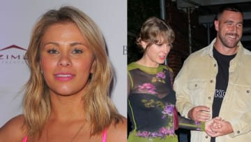 Paige VanZant, Taylor Swift and Travis Kelce