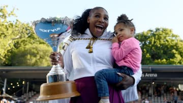 Serena Williams and Olympia Ohanian.