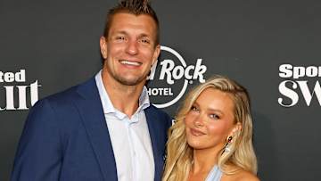 Rob Gronkowski and Camille Kostek