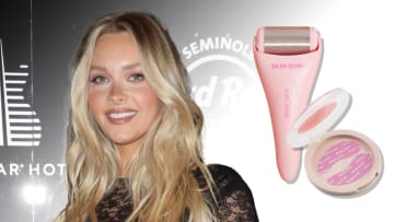 Camille Kostek and SKIN GYM products