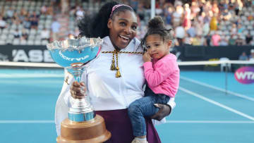 Serena Williams and Olympia Ohanian