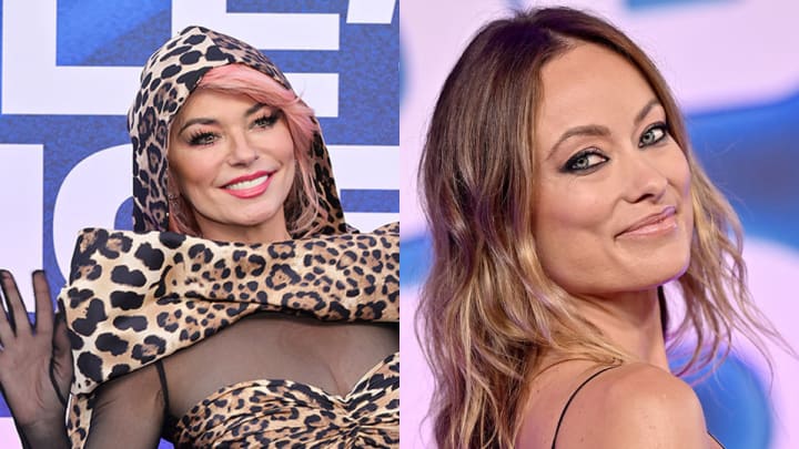 Shania Twain and Olivia Wilde.