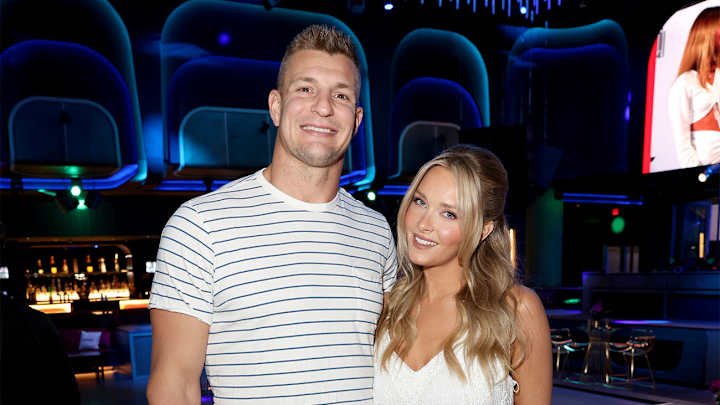 Rob Gronkowski and Camille Kostek.