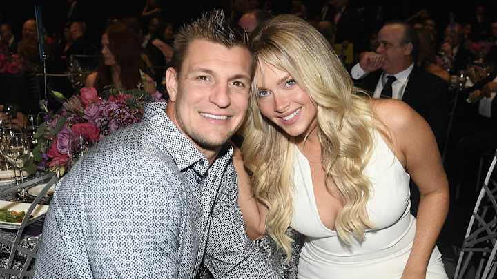 Rob Gronkowski and Camille Kostek.