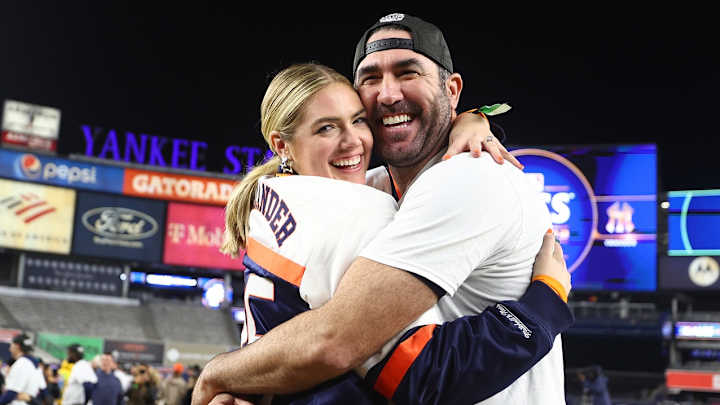 Kate Upton and Justin Verlander.