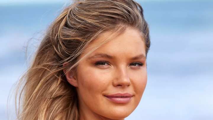 Ellie Thumann was photographed by Derek Kettela in Puerto Rico. Swimsuit by Andi Bagus.