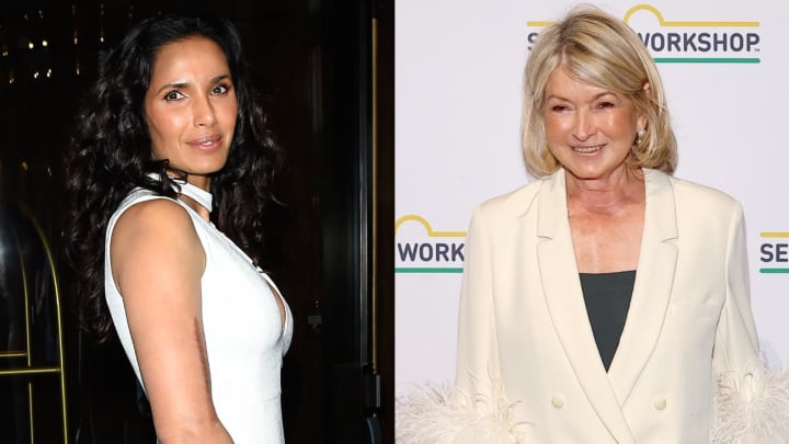 Padma Lakshmi and Martha Stewart.