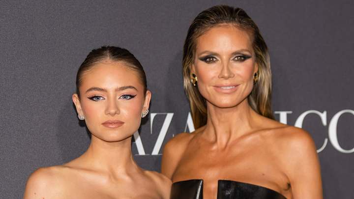 Heidi and Leni Klum.