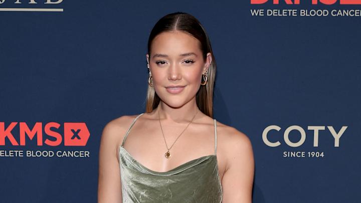 Olivia Ponton attends the DKMS Gala 2022 in New York City. Olivia Ponton attends the DKMS Gala 2022 in New York City.