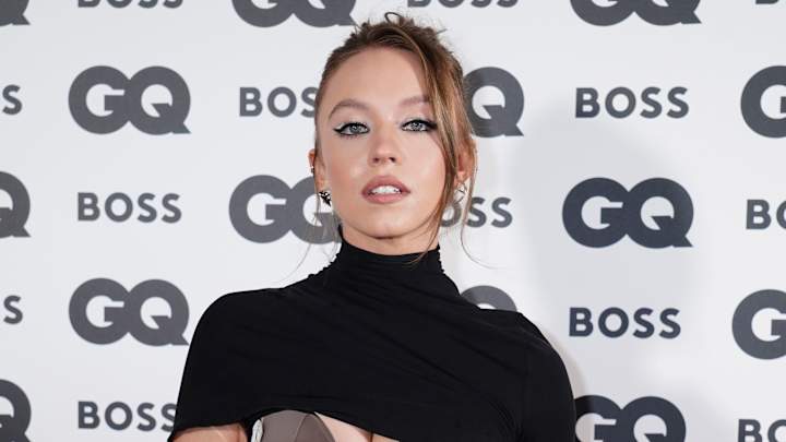 Sydney Sweeney attending the GQ Men of the Year Awards.