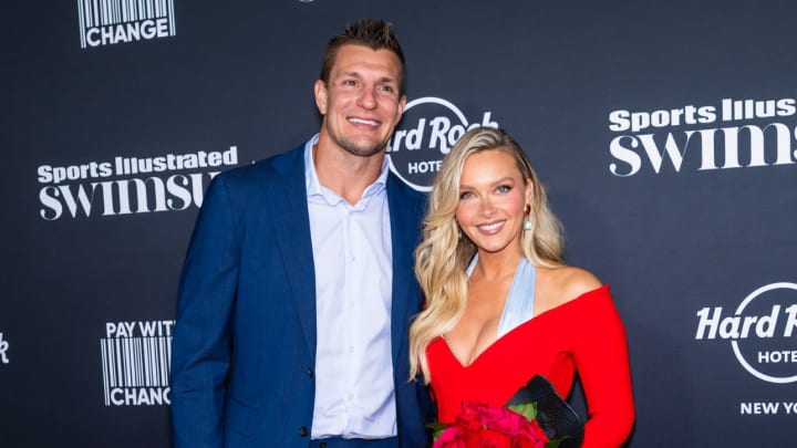 Rob Gronkowski and Camille Kostek