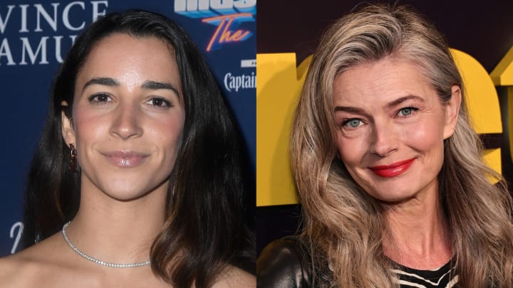 Aly Raisman and Paulina Porizkova