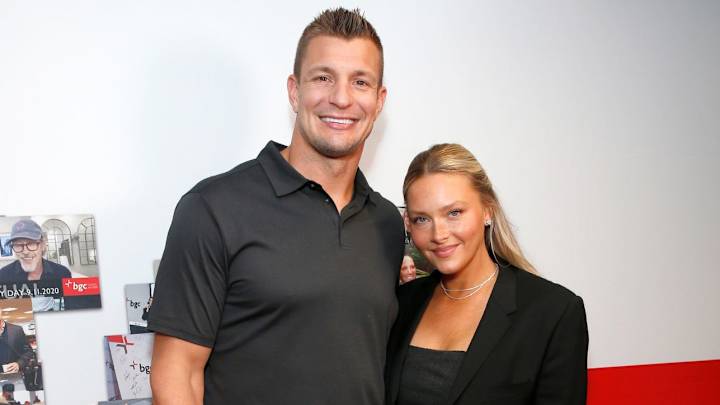 Rob Gronkowski and Camille Kostek
