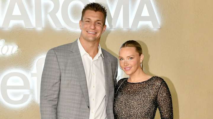 Rob Gronkowski and Camille Kostek