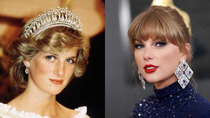 Princess Diana and Taylor Swift.