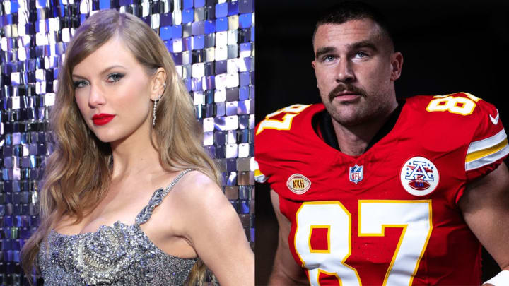 Taylor Swift and Travis Kelce