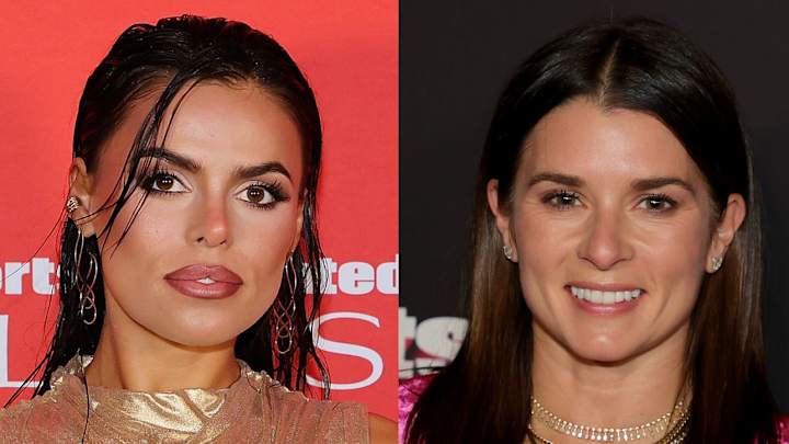 Brooks Nader and Danica Patrick