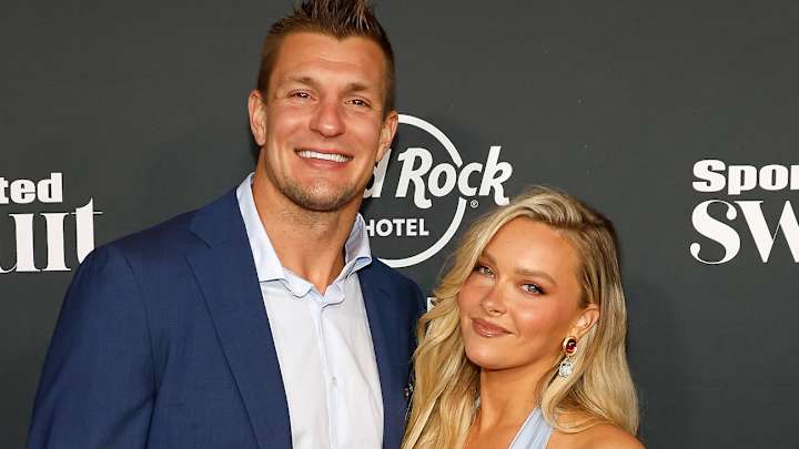 Rob Gronkowski and Camille Kostek