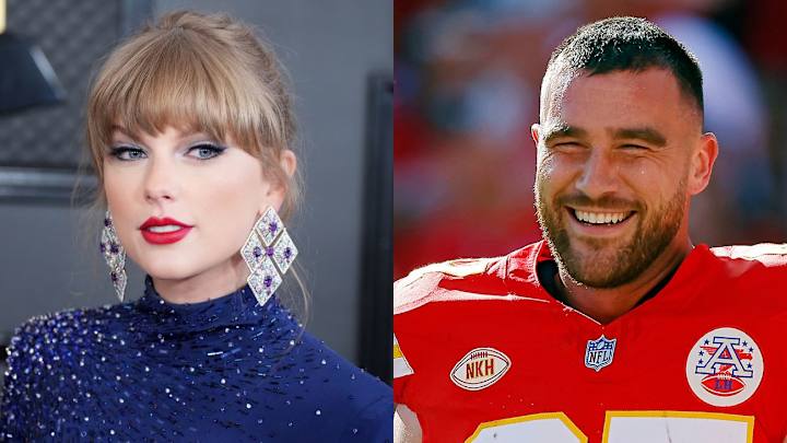 Taylor Swift and Travis Kelce