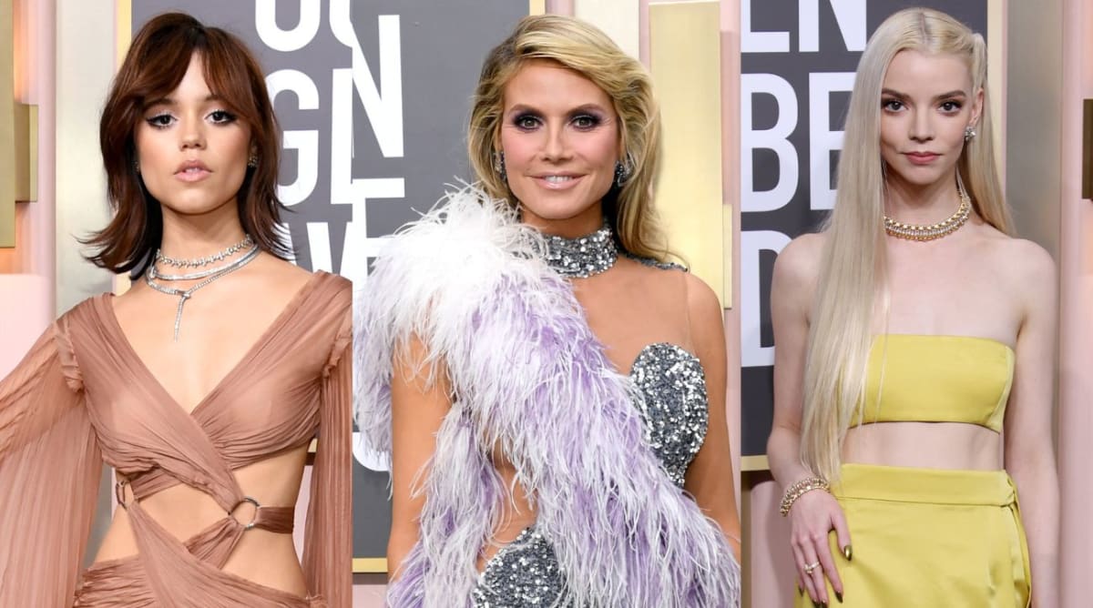 Jenna Ortega, Heidi Klum, Anya Taylor-Joy and More: The 8 Best Looks from the 2023 Golden Globes