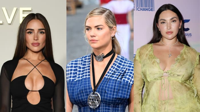 Olivia Culpo, Kate Upton and Yumi Nu.