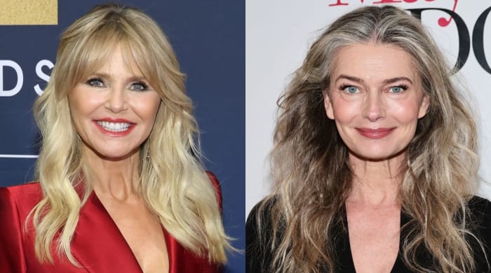 Christie Brinkley and Paulina Porizkova