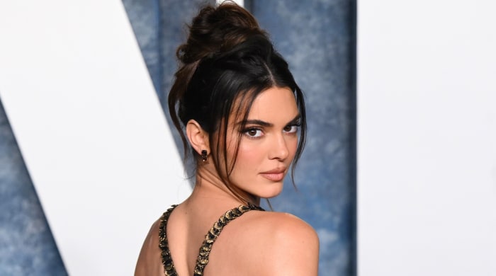 Kendall Jenner Pairs See-Through Plain White Tank Dress With Knee-High ...