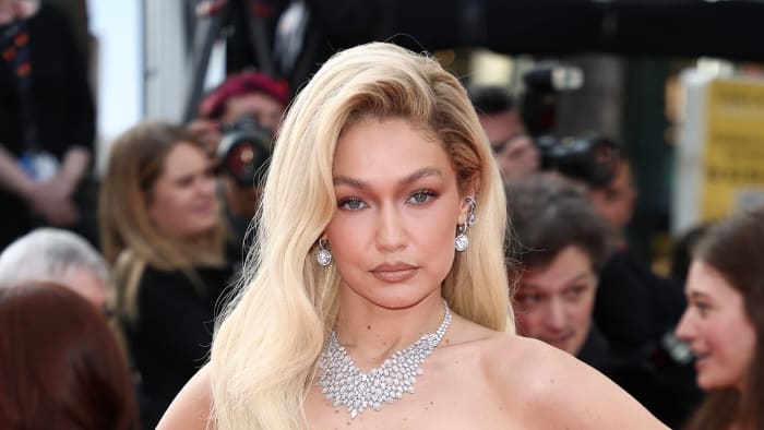 Gigi Hadid Shows Off New Dragon Tattoo in Itty Bitty Multicolored Two ...