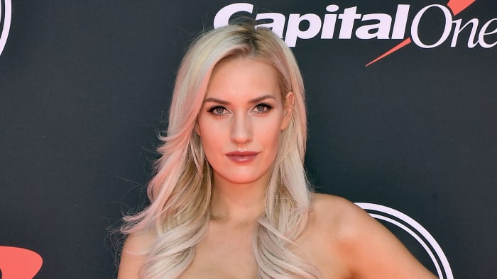 Paige Spiranac attends The 2019 ESPYs at Microsoft Theater in Los Angeles, California.