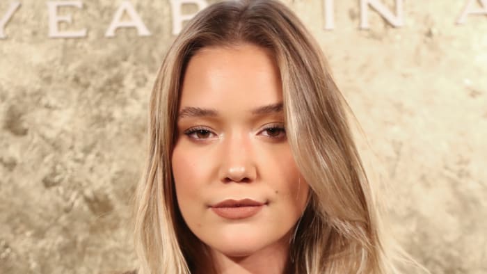 Olivia Ponton attends as Bulgari celebrates 50 years in America.