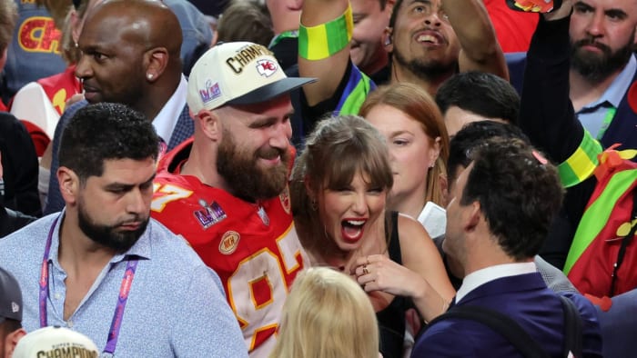 Travis Kelce and Taylor Swift